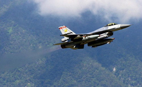 資料圖：臺軍F16戰機