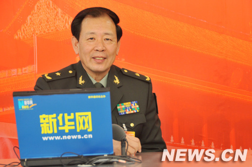 全國政協委員、軍事科學院世界軍事研究部羅援少將。